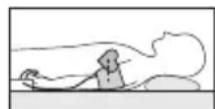 SANITAS SBM 18 - Adopting the correct posture - 3