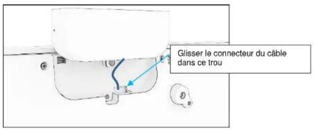ELO 6553L - Montage du haut-parleur audio en orientation portrait (optionnel) - 6