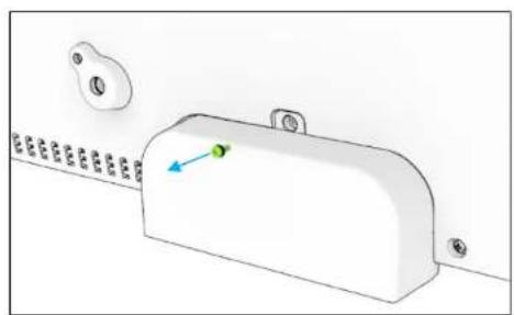 ELO 6553L - Montage du haut-parleur audio en orientation portrait (optionnel) - 2
