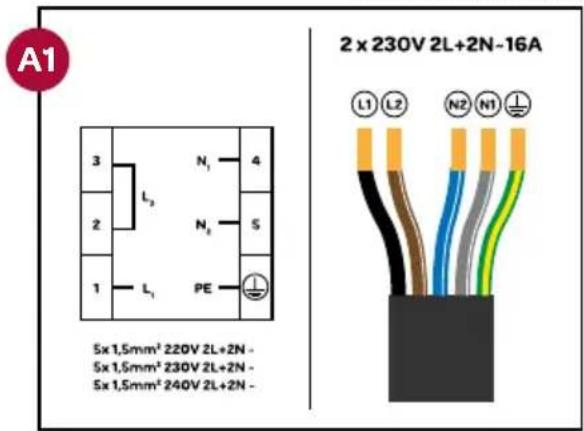 INVENTUM IKI7831 - DE KOOKPLAAT AANSLUITEN OP DE ELEKTRISCHE INSTALLATIE - 2