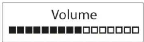 Soundmaster UR190WE - Controlling the volume - 1