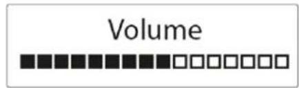Soundmaster UR190WE - Contrôle du volume - 1