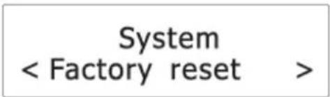 Soundmaster UR190WE - Factory Reset - 1