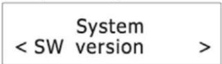 Soundmaster UR190WE - Software Version (Softwareversie) - 1