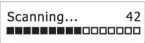 Soundmaster UR190WE - Scannen nach DAB-Radiosendern - 1