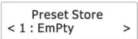 Soundmaster UR190WE - Storing preset stations - 1
