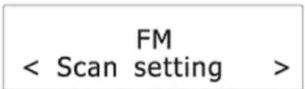 Soundmaster UR190WE - Nastaveni vyhledávání - 1