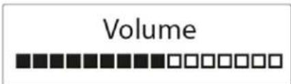 Soundmaster UR190WE - Justering af lydstyrken - 1