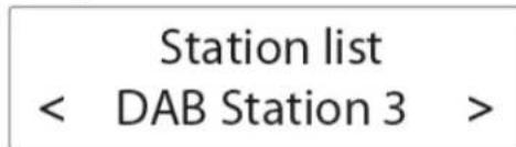 Soundmaster UR190WE - Abstimmung eines DAB-Radiosenders - 1