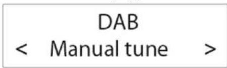 Soundmaster UR190WE - Recherche manuelle - 1