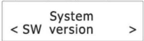 Soundmaster UR190WE - Software Version (Software-Version) - 1