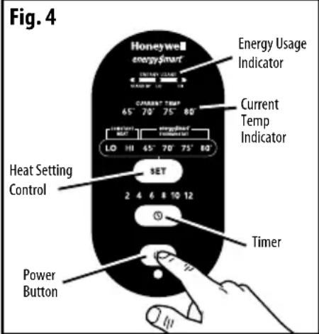 HONEYWELL HZ789 - NOTE: NEVER LEAVE AN OPERATING UNIT UNATTENDED. - 1