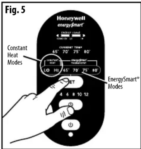 HONEYWELL HZ789 - NOTE: NEVER LEAVE AN OPERATING UNIT UNATTENDED. - 2
