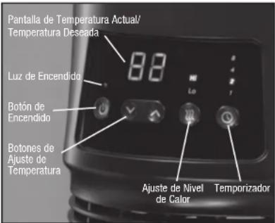 HONEYWELL HHF360V - Operación del Control Remoto - 1