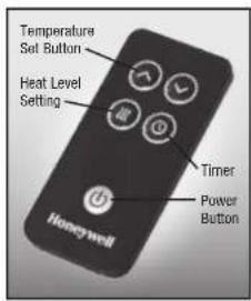HONEYWELL HHF360V - Remote Control Operation - 1
