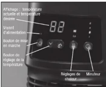 HONEYWELL HHF360V - Fonctionnement de la télécommande - 1
