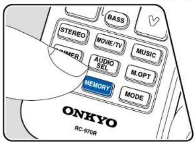 ONKYO HTS3910 - Prérogler une station de radio - 2