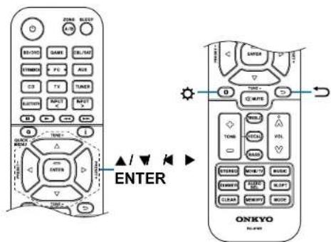 ONKYO HTS3910 - Commandes - 3