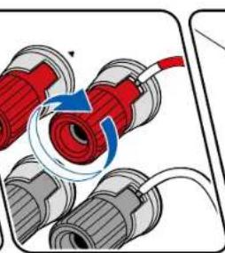 ONKYO HTS3910 - Raccorder les cables d'enceintes - 3