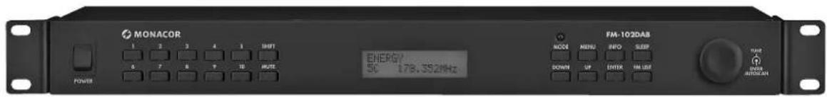 IMG STAGE LINE FM102DAB - Digitaler Stereotuner - 1