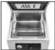 Solis Chamber Vac Pro 5702 - EINEN BEUTEL AUS EINER VAKUUMIERFOLIE SCHWEISSEN: FUNKTION SEAL (6) - 6