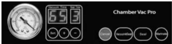 Solis Chamber Vac Pro 5702 - I TASTI FUNZIONE E INDICATORI DEL DISPLAY - 2