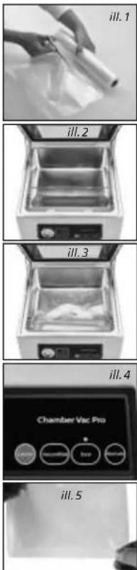 Solis Chamber Vac Pro 5702 - SOUDER UN SACHT A PARTIR D'UN FILM PLASTIQUE: PROGRAMME SEAL (6) - 1