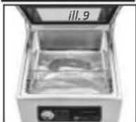 Solis Chamber Vac Pro 5702 - EMBALLAGE SOUS VIDE ET SOUDAGE AUTOMATIQUE D'UN SACHET: PROGRAMME VACUUM & SEAL (5) - 5