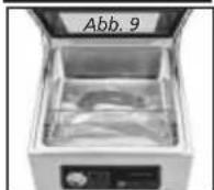 Solis Chamber Vac Pro 5702 - EINEN BEUTEL AUS EINER VAKUUMIERFOLIE SCHWEISSEN: FUNKTION SEAL (6) - 9