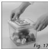 Solis VertiVac Plus 5703 - VACUUMING SOLIS CONTAINERS WITH LID: CANISTER FUNCTION (H) - 6