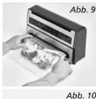 Solis VertiVac Plus 5703 - AUTOMATISCHES VAKUUMIEREN UND VERSCHWEISSEN EINES BEUTELS: FUNKTION VACUUM & SEAL (C) - 3