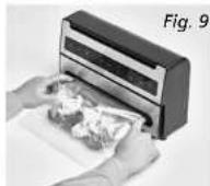 Solis VertiVac Plus 5703 - MESSA SOTTOVUOTO E SIGILLO AUTOMATICO DI UN SACCHETTO: FUNZIONE VACUUM & SEAL (C) - 3