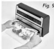 Solis VertiVac Plus 5703 - MISE SOUS VIDE ET SOUDAGE AUTOMATIQUE DU SACHET: PROGRAMME VACUUM & SEAL (C) - 3