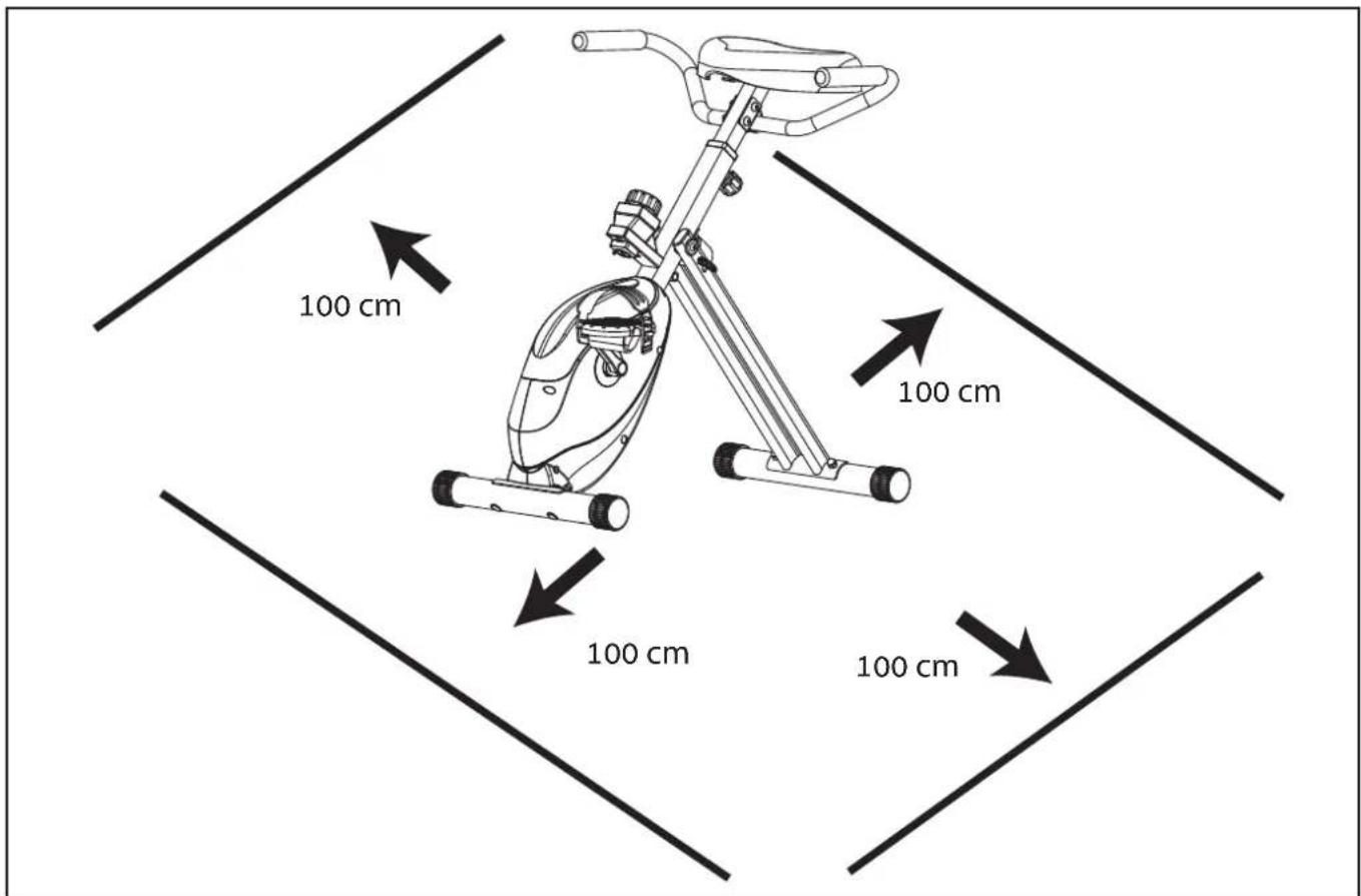 TUNTURI Cardio Fit D20 Deskbike - D-0 - 1