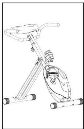TUNTURI Cardio Fit D20 Deskbike - D-4 - 5