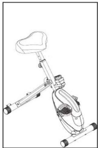 TUNTURI Cardio Fit D20 Deskbike - D-4 - 2