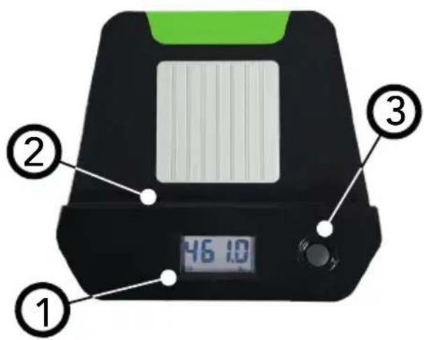 TUNTURI Cardio Fit B25 XBike - Panel (fig F) - 1