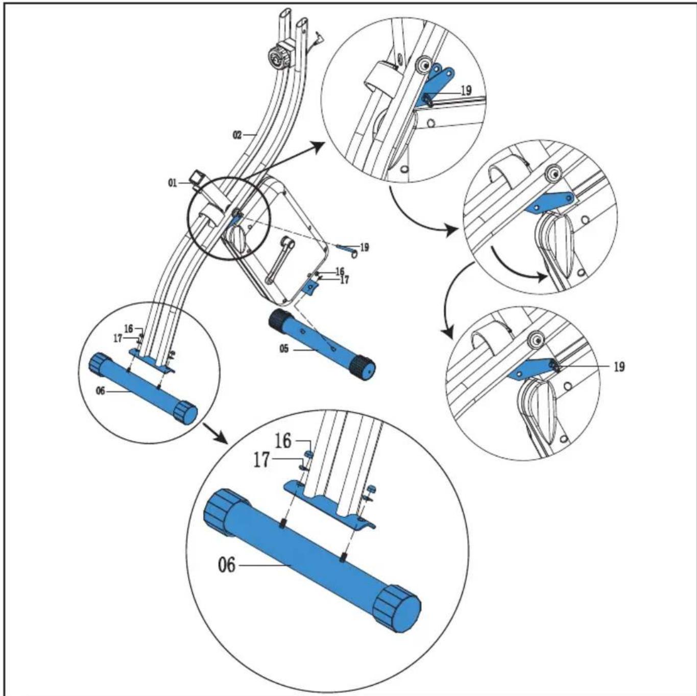 TUNTURI Cardio Fit B25 XBike - D-0 - 2