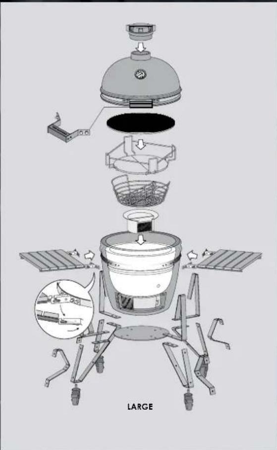 The Bastard Kamado - BEVOR SIE DEN GRILL DAS ERSTE MAL ANZUNDEN - 1