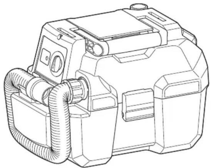 MAKITA DVC750LZX1 - DVC750L - 1