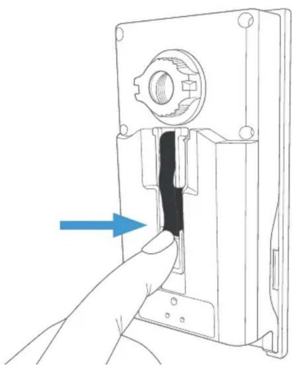 RING Door View Cam - Branchez le connecteur. - 2