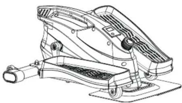 TUNTURI Under desk bike D10 - E - 1