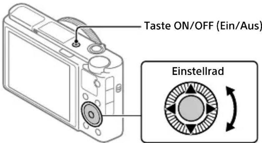 SONY CyberShot DSCRX100 VII - Einstellen der Sprache und der Uhr - 1