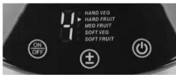 Solis Juice Master Digital 8449 - ▲ I TASTI FUNZIONE E IL DISPLAY - 1