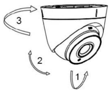 ABUS HDCC62560 - Justering - 1