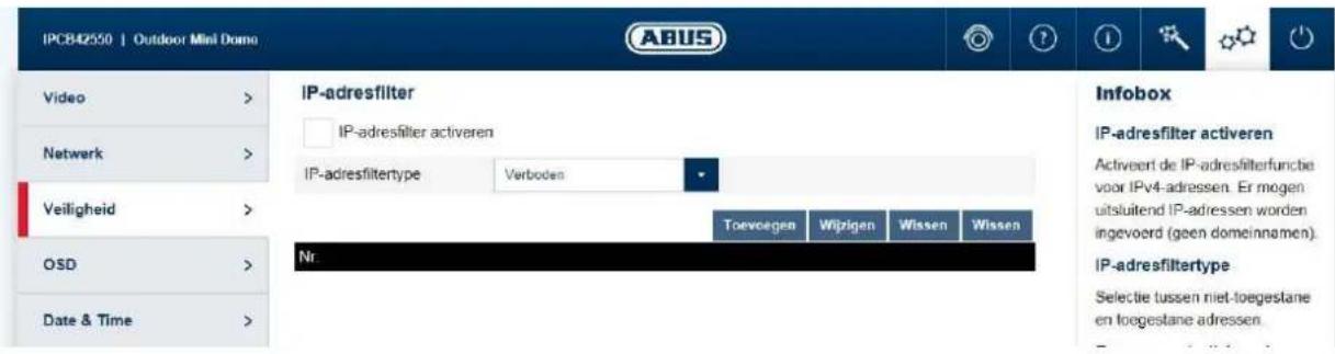 ABUS FUMO50040 - IP-adresfilter - 1