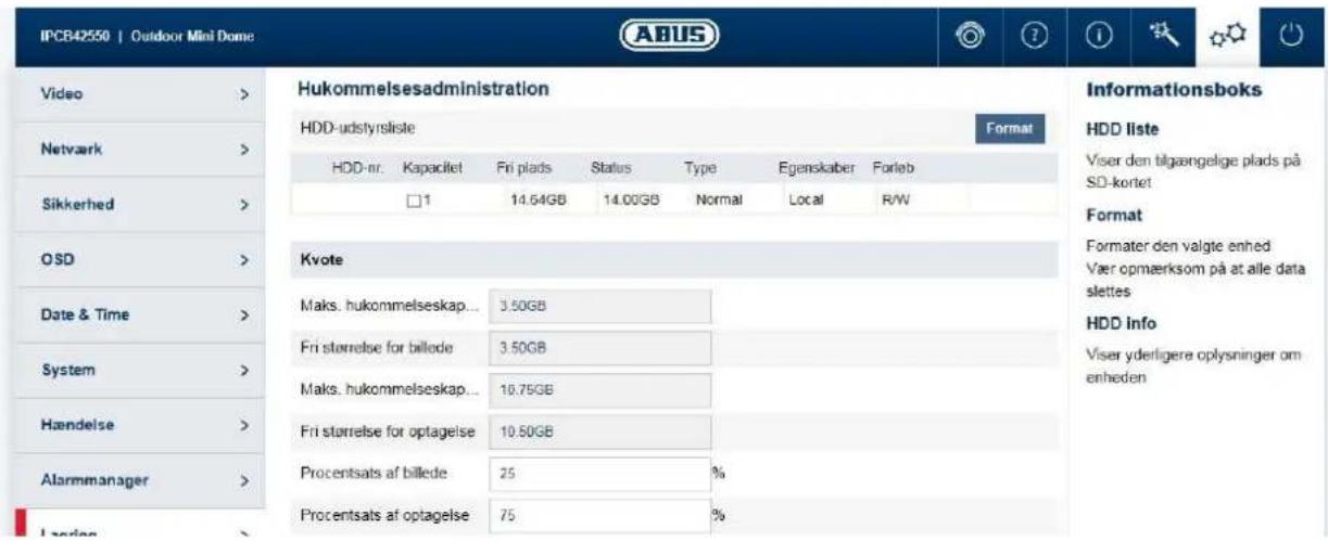 ABUS FUMO50040 - Hukommelsesadministration - 1