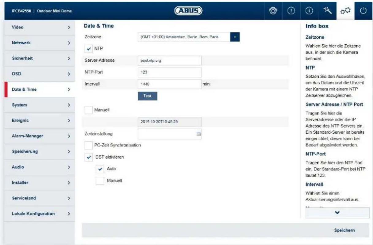 ABUS FUMO50040 - Datum &amp; Uhrzeit - 1