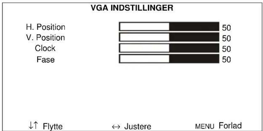 ABUS TVAC10012 - VGA-indstillinger - 1