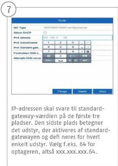 ABUS TVVR33025T - Soft ware - Indstilling - 8